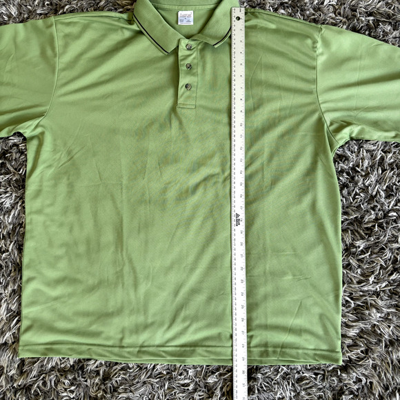 Publix Supermarket Polo Shirt Mens Sz XL Green Polyester Short Sleeve - Picture 2 of 9